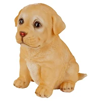 Design Toscano 6" Yellow Lab Puppy Partner Collectible Dog Statue