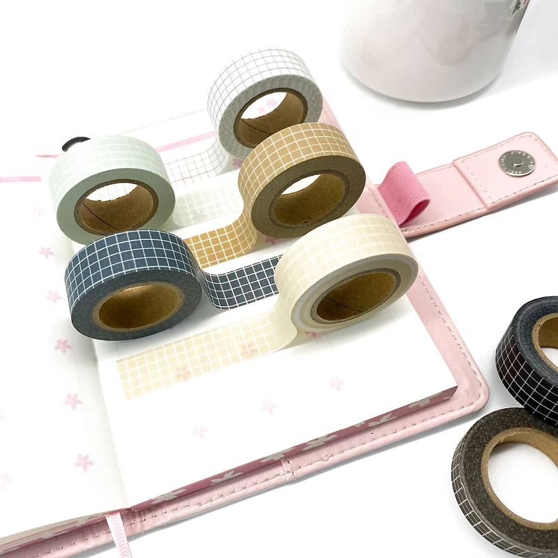 Grid Line Crafting Washi Tape Set by Recollections™