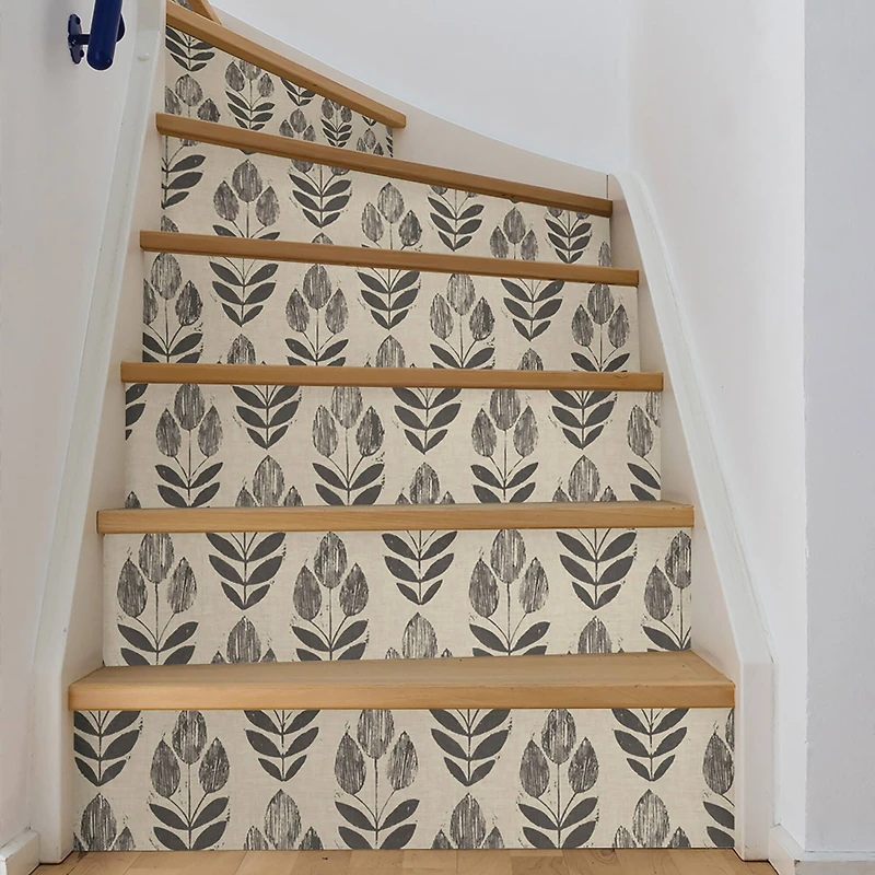 NuWallpaper Folk Tulip Peel & Stick Wallpaper