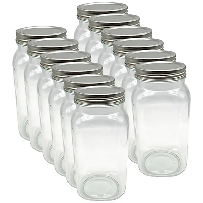 12 Pack: Half Gallon Glass Jar by Ashland®
