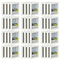 12 Packs: 4 ct. (48 total) White 5" x 7" Shadow Box by Studio Décor®