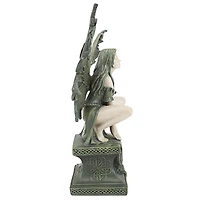 Design Toscano 9.5" Celtic Fairy's Perilous Perch Garden Statue