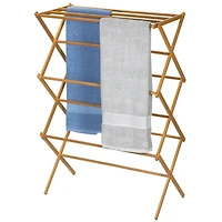Household Essentials Drying Rack (Bamboo, 29")