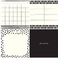 WallPops Luxe Dry Erase Calendar & Corkboard Set