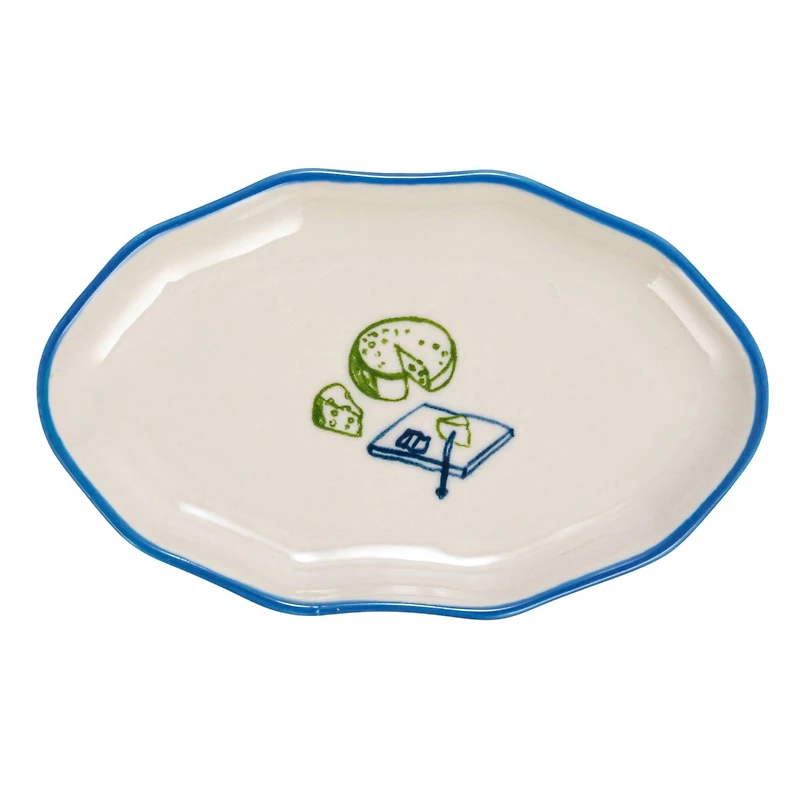 Hello Honey® 5" Hand Painted Stoneware Dish Set