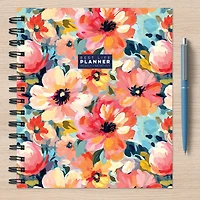 Floral Weekly Monthly Luxe Planner