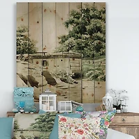 Designart - Cabin In The Mountains