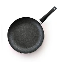 Oster Merrion 12" Red Aluminum Frying Pan With Bakelite Handle