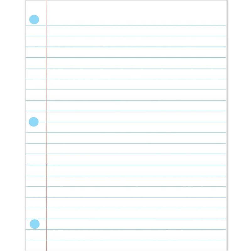 Ashley Productions Notebook Page Die-Cut Magnets, 3 Pack