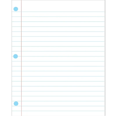 Ashley Productions Notebook Page Die-Cut Magnets, 3 Pack