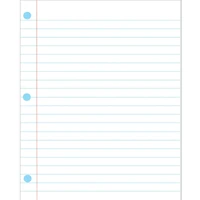 Ashley Productions Notebook Page Die-Cut Magnets, 3 Pack