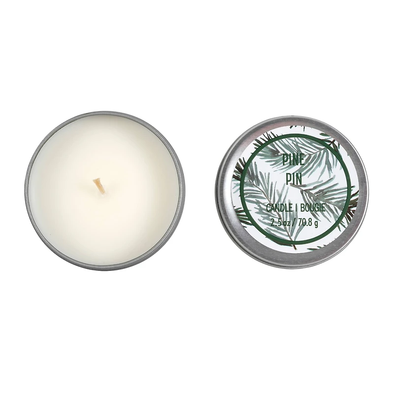 Assorted 2.5oz. Scented Candle in Tin Container by Ashland®