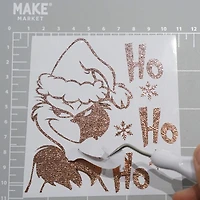 Textured Metallic Permanent Vinyl by Make Market