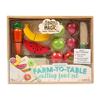 Story Magic Farm-to-Table Cutting Food Playset