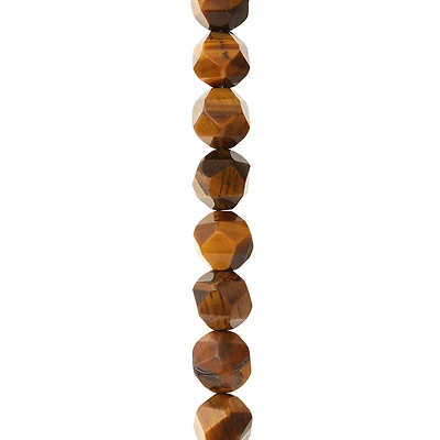 Tiger Eye Faceted Beads by Bead Landing™
