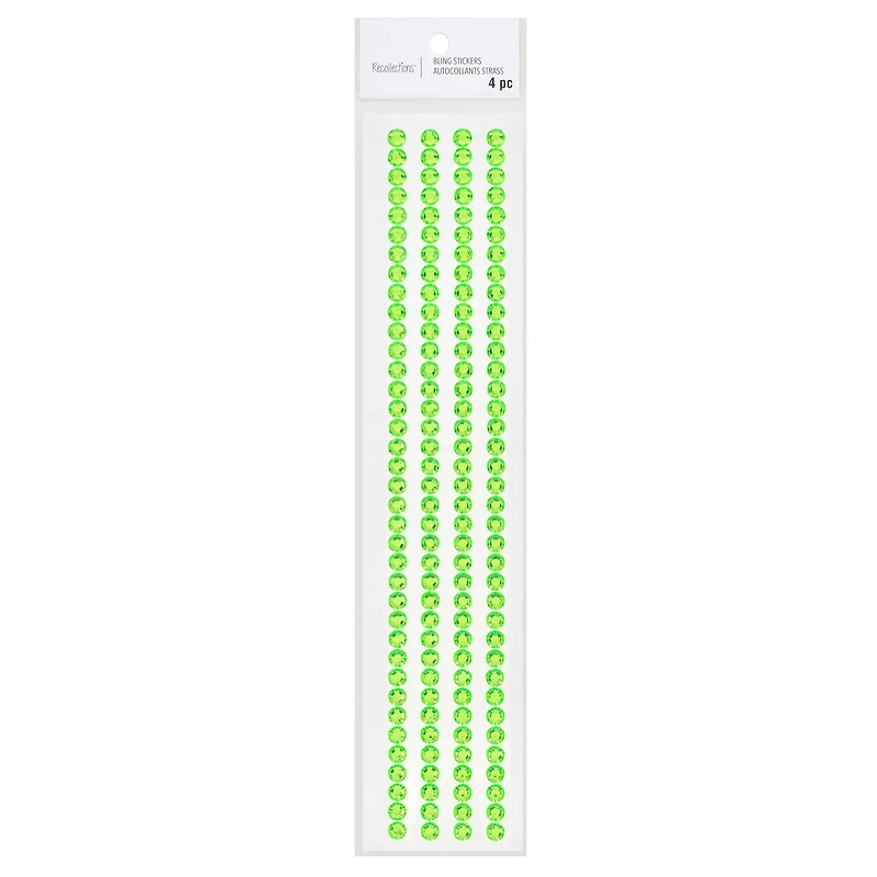 Lime Green Rhinestone Borders by Recollections™