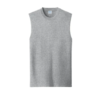 Port & Company® Men's Core Cotton Sleeveless T-Shirt