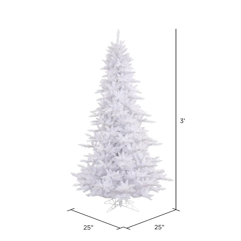 3ft. Unlit White Fir Artificial Christmas Tree