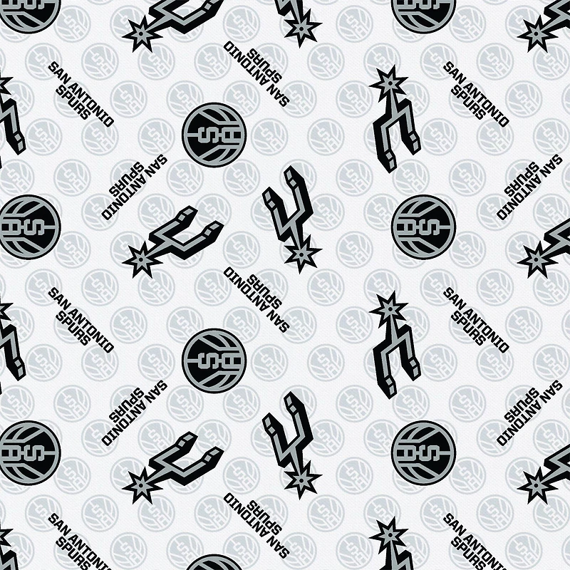 Camelot Fabrics NBA San Antonio Spurs Cotton Precut Fabric Bundle