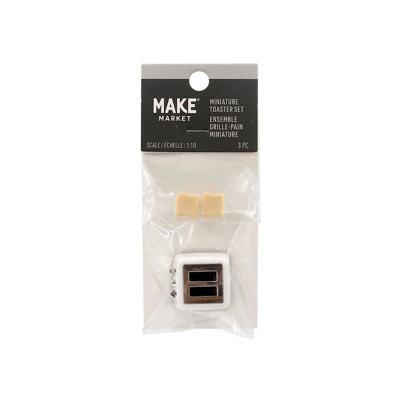 Mini White Toaster Set by Make Market®