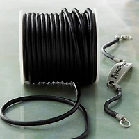 6 Pack: 3mm Round Leather Lace by Bead Landing