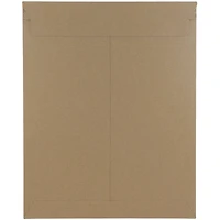 JAM Paper 9.75" x 12.25" Brown Kraft Flat Photo Mailer Peel & Seal Closure Envelopes, 6ct.