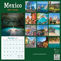 TF Publishing Mexico Wall Calendar