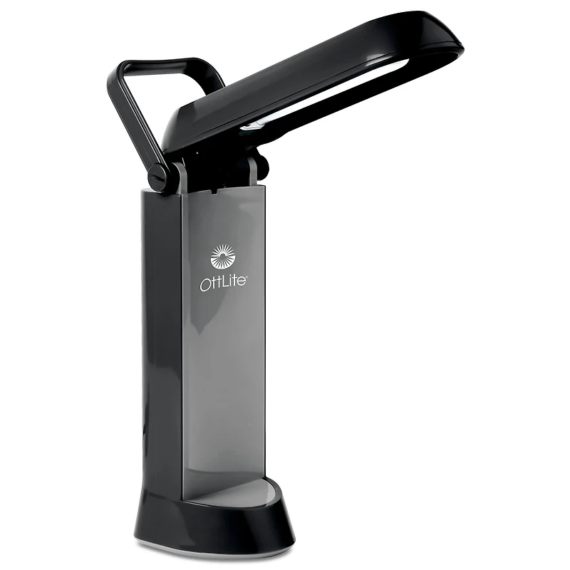 OttLite 13w Black Folding Task Lamp