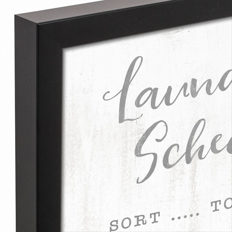 Laundry Days 11" x 14" Black Framed Canvas