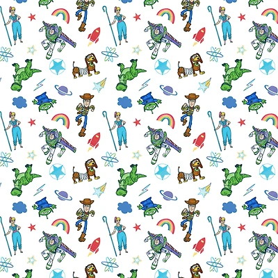 Disney Pixar Toy Story Characters Cotton Fabric