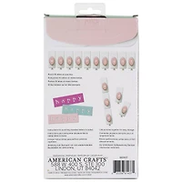 We R Memory Keepers Lowercase Word Punch Board