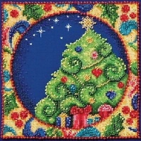 Mill Hill® Jim Shore Tree Beaded Counted Cross Stitch Kit