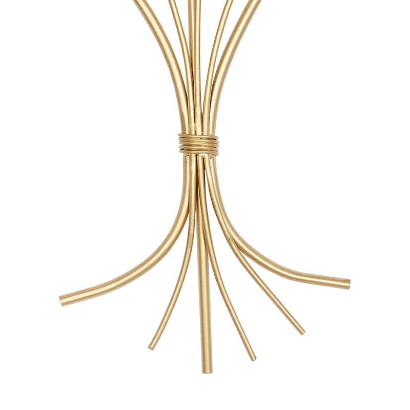 40" Green Metal Coastal Wall Décor