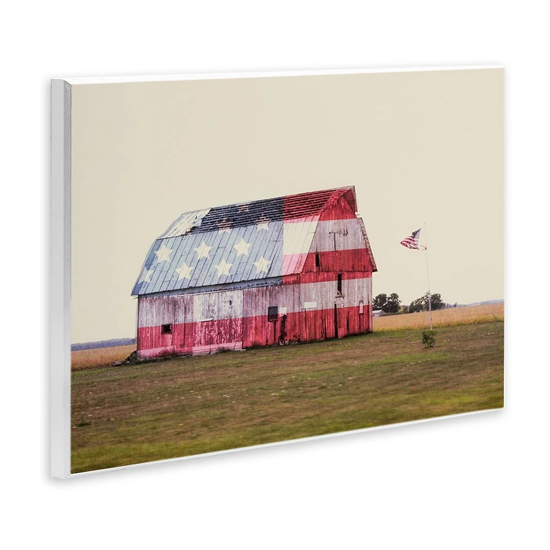 Stupell Industries Americana Farmhouse Barn Wall Plaque Art
