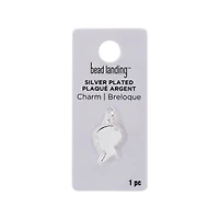 Silver Plated Boy Charm by Bead Landing™