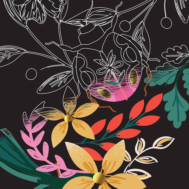 Brea Reese™ Mini Blooms Scratch Art Paper Pad