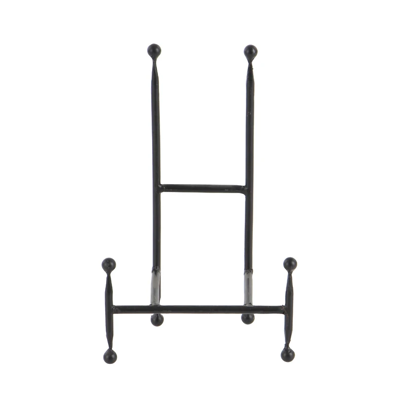Black Metal Modern Easel Set