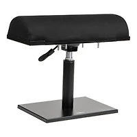 Mind Reader Foot Rest, Under Desk, Ergonomic, Hydraulic Height Adjustable, Ottoman, Office, Foam, Black