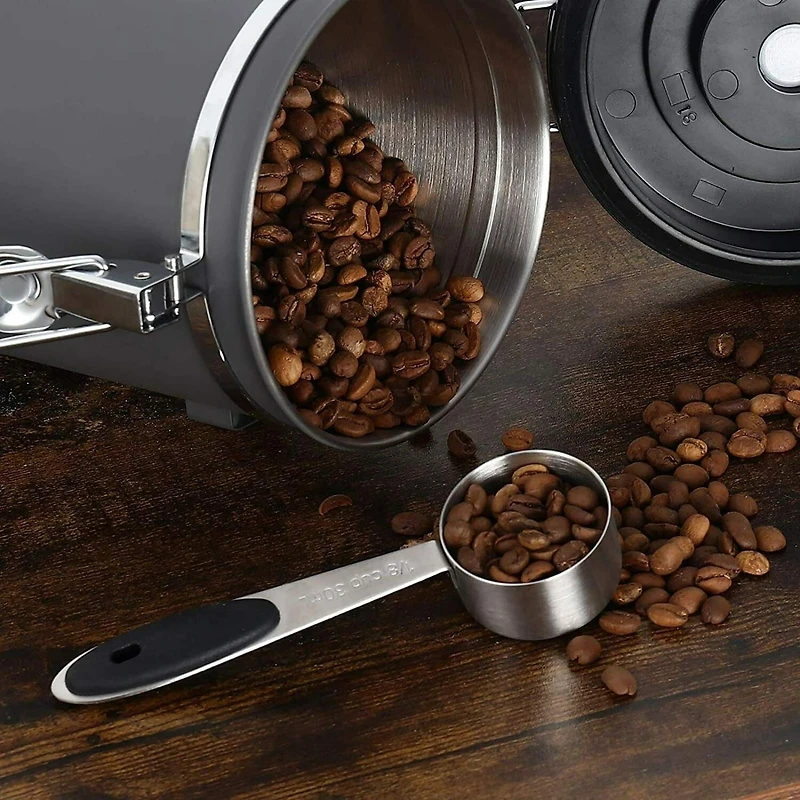 NEX™ 22oz. Airtight Stainless Steel Coffee Canister