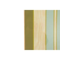 Hello Honey® 5.5ft. Stripes Lacquered Wood Surfboard Wall Décor