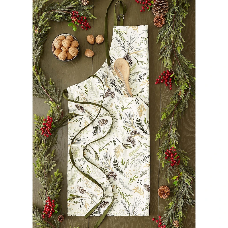 DII® Sparkle Sprigs Chef Apron