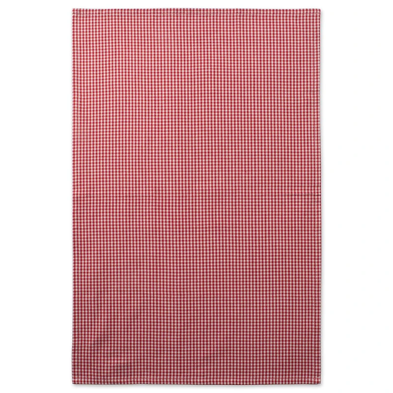 DII® Red Check & White Merry Christmas Dishtowel Set