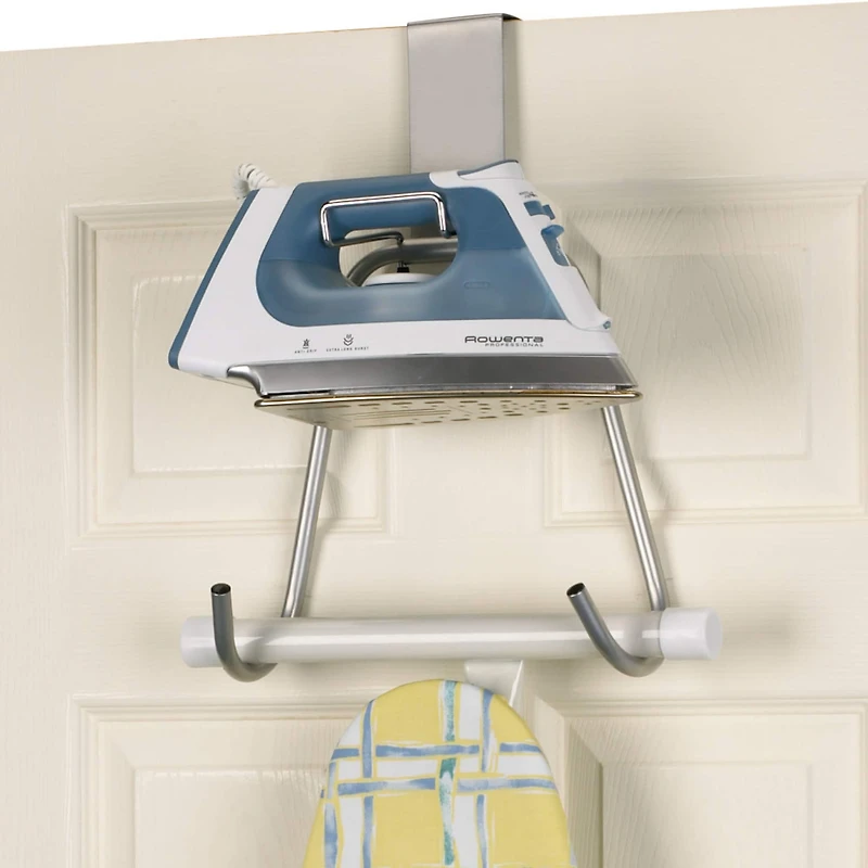 Household Essentials Over-The-Door Ironing Board Holder