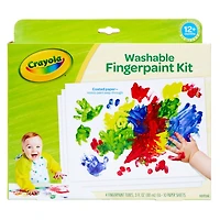 Crayola® Washable Fingerpaint Kit