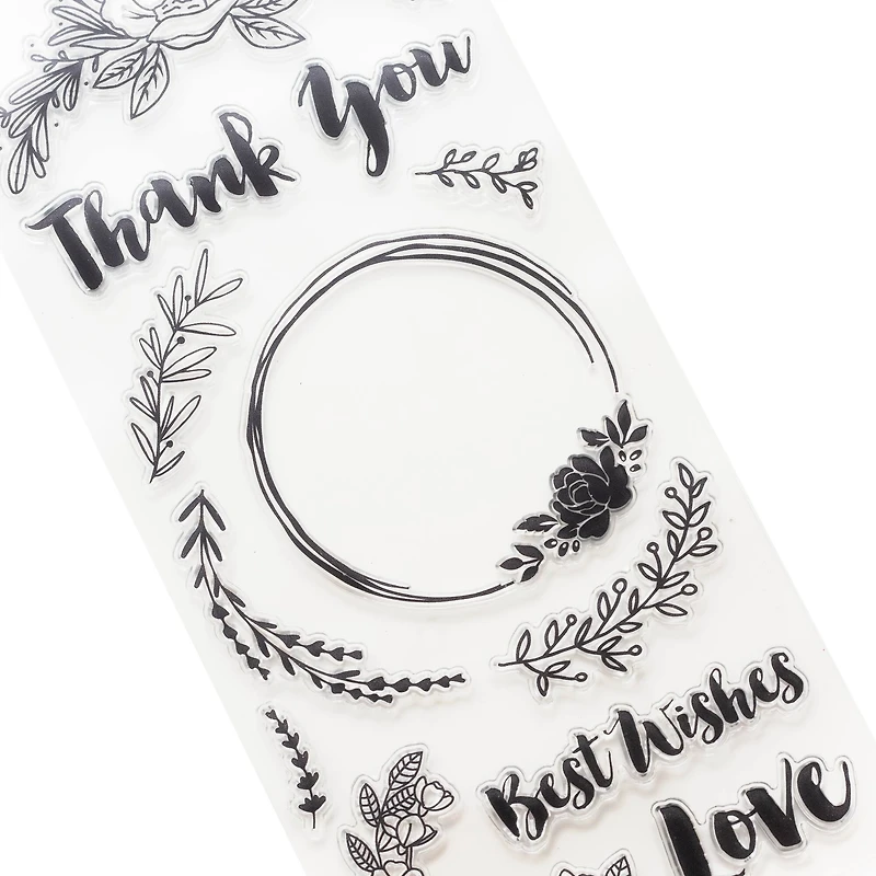 Wreath Clear Stamps by Recollections™