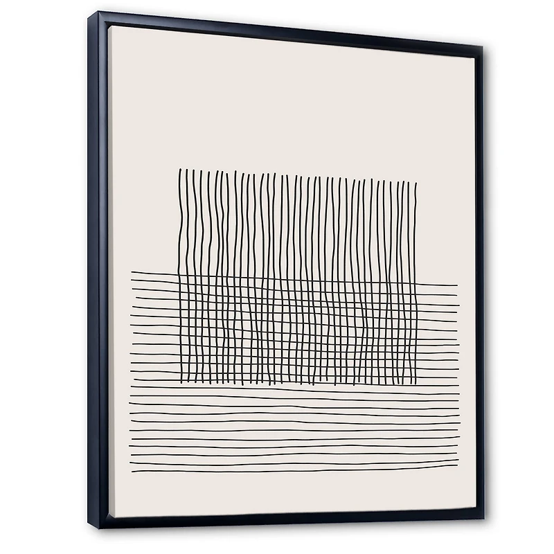 Designart - Minimal Geometric Lines And Squares V