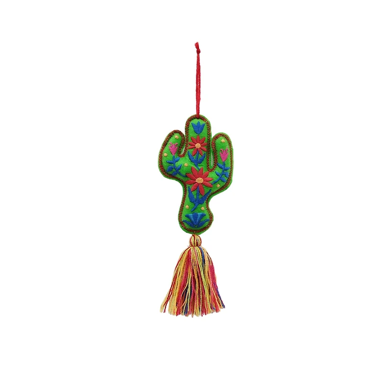 7.75" Green Cactus Ornament by Ashland®