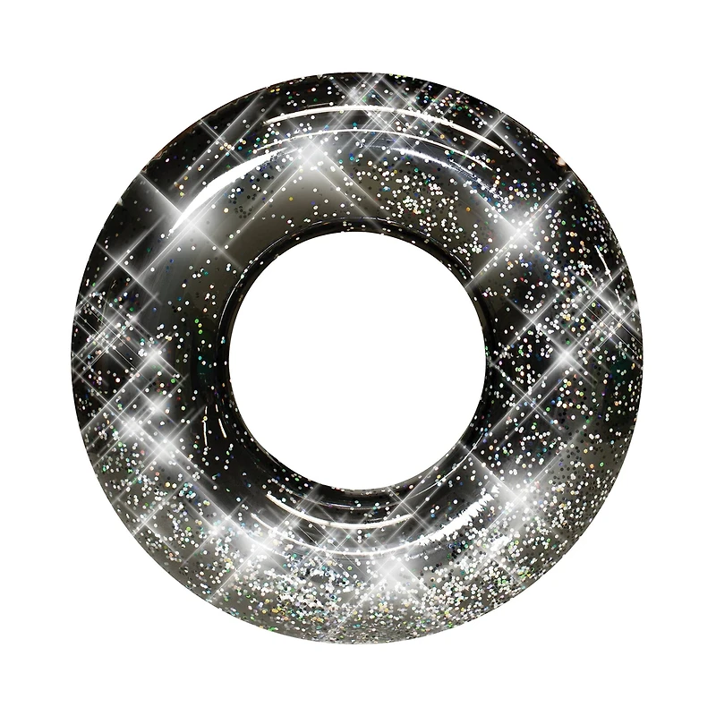 PoolCandy Glitterfied® Black Onyx Jumbo Pool Tube