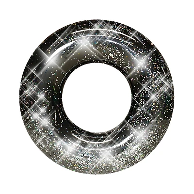 PoolCandy Glitterfied® Black Onyx Jumbo Pool Tube