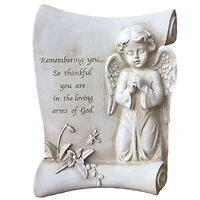 Santa's Workshop 8.5" Remembrance Angel Accent